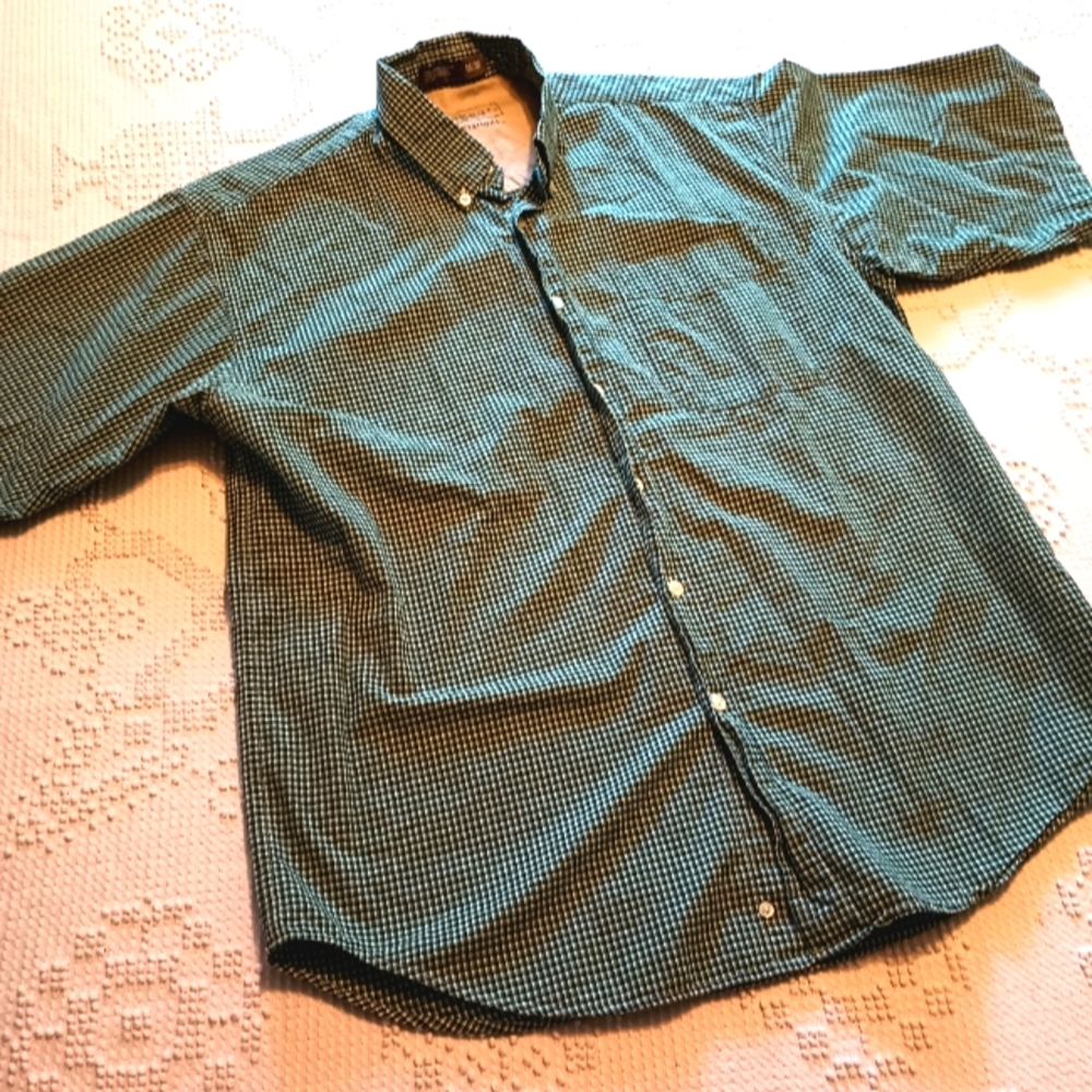 100% Cotton plaid shirt